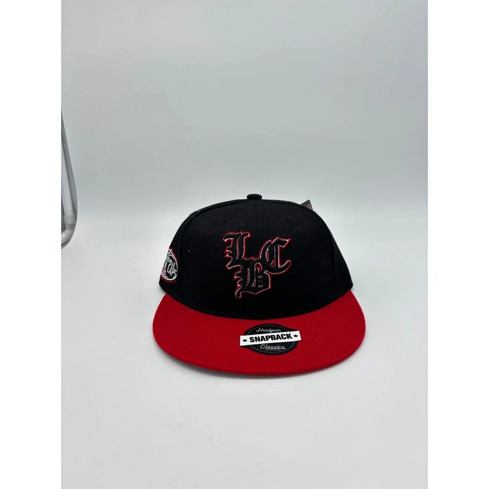 Headgear Classic Negro League Louisville Black Caps Youth Snapback Hat Black Red
